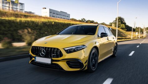 Samochody wynajem katowice mercedes a45s amg